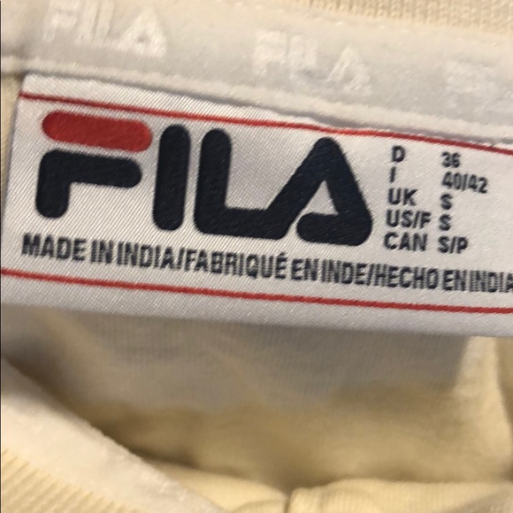 Used sweatershirt by fila size s - Picture 6 of 7